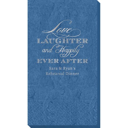 Love Laughter Ever After Bali Guest Towels