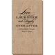 Love Laughter Ever After Bali Guest Towels Image 3 of 6