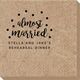 Confetti Dots Almost Married Bali Napkins Image 1 of 3