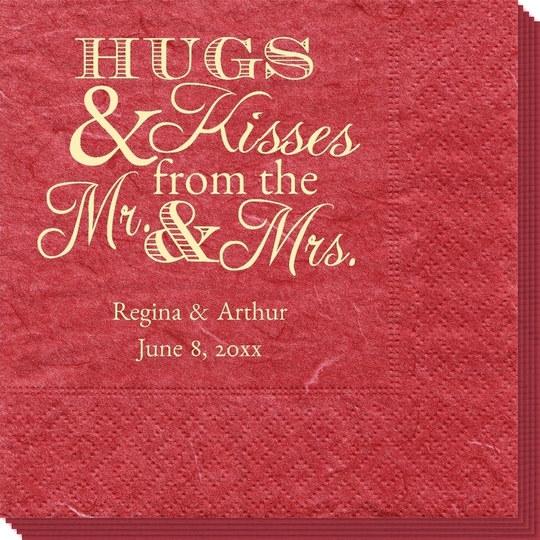 Hugs and Kisses Bali Napkins