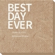 Bold Best Day Ever Bali Napkins Image 1 of 6