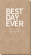 Bold Best Day Ever Bali Guest Towels Image 1 of 6