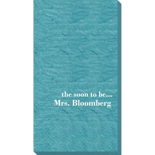 Soon to be Mrs Bali Guest Towels