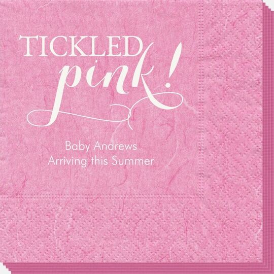 Tickled Pink Bali Napkins