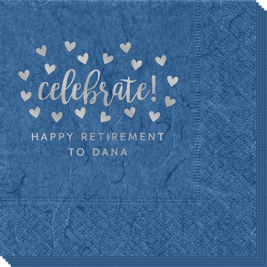 Confetti Hearts Celebrate Bali Napkins