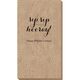 Elegant Sip Sip Hooray Bali Guest Towels Image 1 of 4