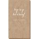 Elegant Sip Sip Hooray Bali Guest Towels Image 3 of 4
