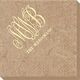 Large Script Monogram with Text Bali Napkins Image 2 of 3