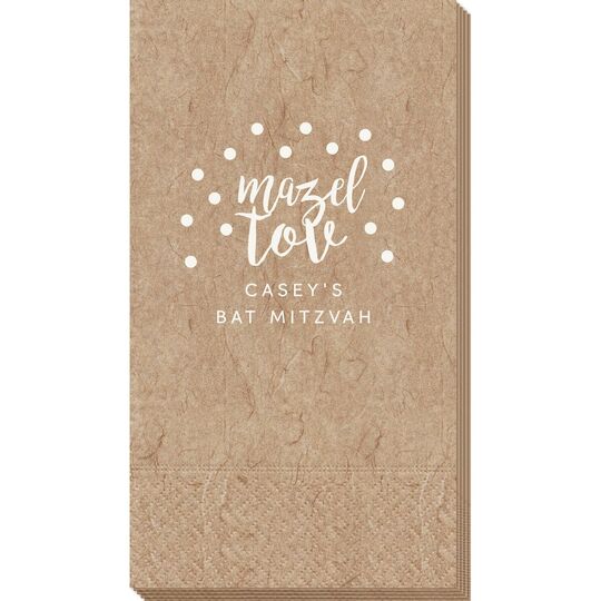 Confetti Mazel Tov Bali Guest Towels