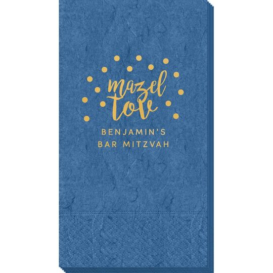 Confetti Mazel Tov Bali Guest Towels