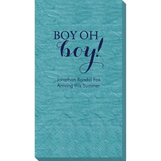 Boy Oh Boy Bali Guest Towels