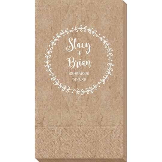 Sweet Wreath Bali Guest Towels