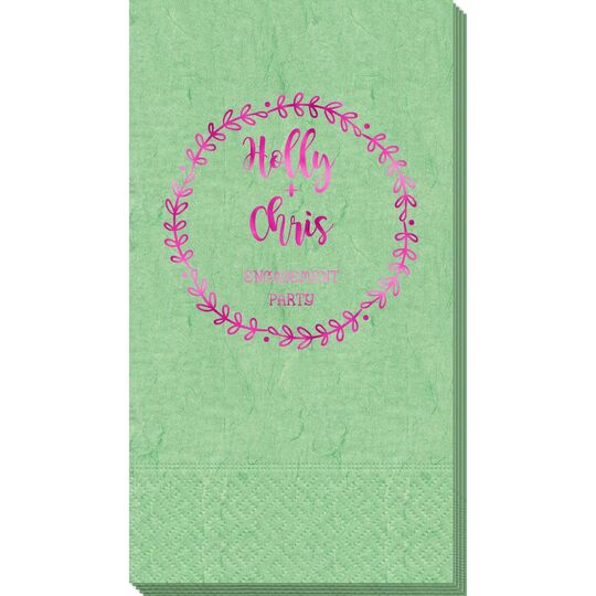 Sweet Wreath Bali Guest Towels