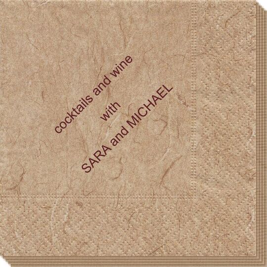 Simple Name Bali Napkins
