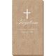 Fleur De Lis Cross Bali Guest Towels Image 3 of 3
