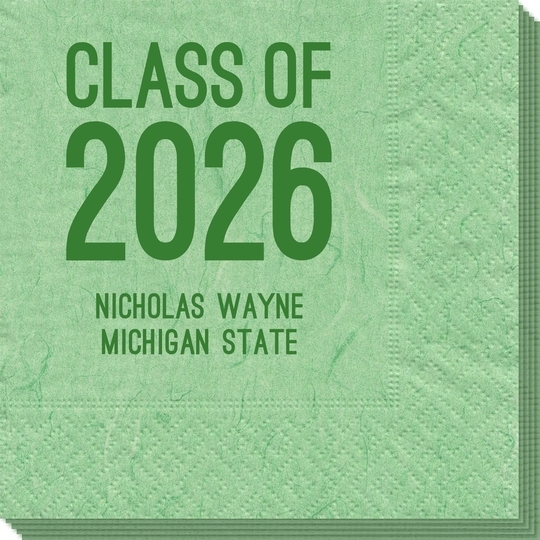 Proud Class of Graduation Bali Napkins