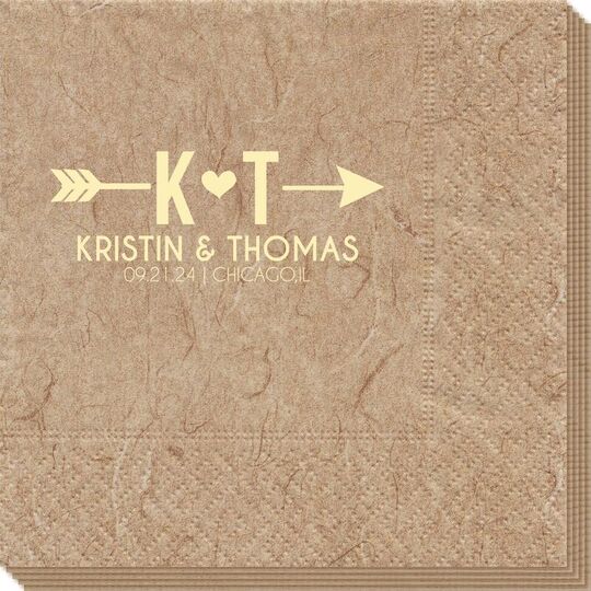 Cupid's Arrow Bali Napkins