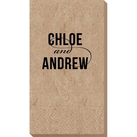 Modern Couple Bali Guest Towels