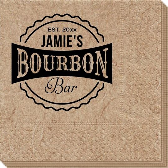 My Bourbon Bar Bali Napkins