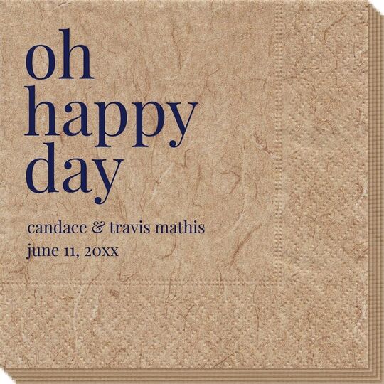 Oh Happy Day Bali Napkins