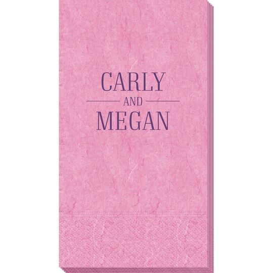 Modern Couple Detail Bali Guest Towels