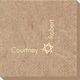 Corner Text with Star of David Design Bali Napkins Image 2 of 2