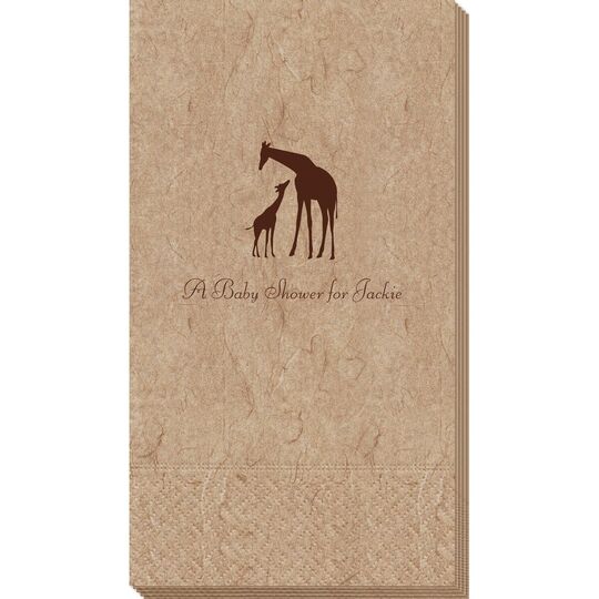 Giraffe Duo Bali Guest Towels