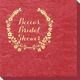Floral Laurel Wreath Bali Napkins Image 5 of 5