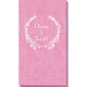 Floral Laurel Wreath Bali Guest Towels Image 1 of 5
