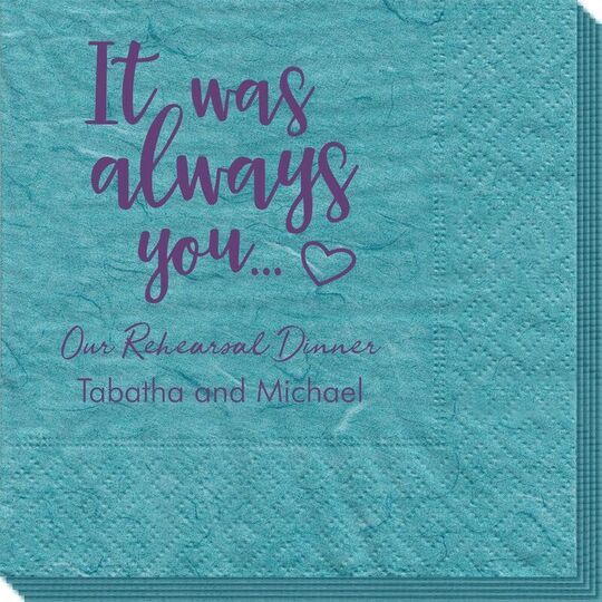 It Was Always You Bali Napkins