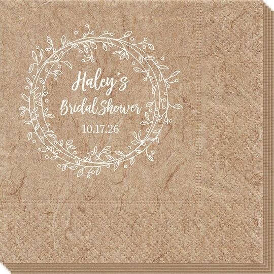 Vine Wreath Bali Napkins