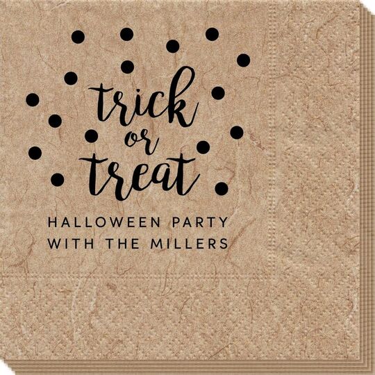 Confetti Dots Trick or Treat Bali Napkins