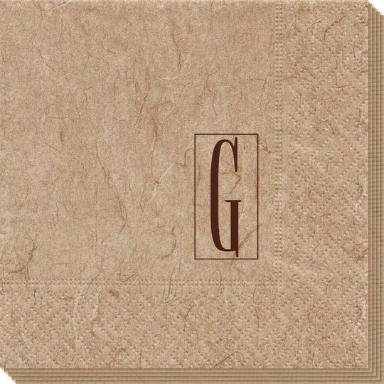 Contempo Monogram Bali Napkins