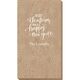 Hand Lettered Merry Christmas and Happy New Year Bali Guest Towels Image 2 of 2