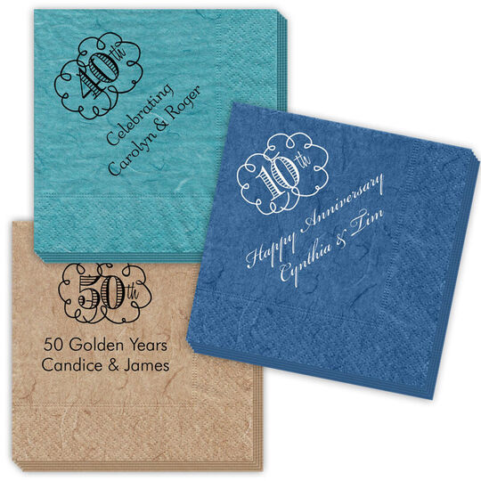 Pick Your Own Fun Scroll Bali Napkins