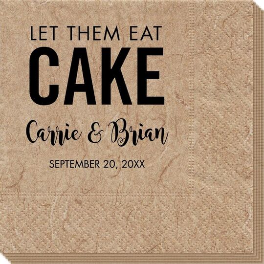 Let Them Eat Cake Bali Napkins