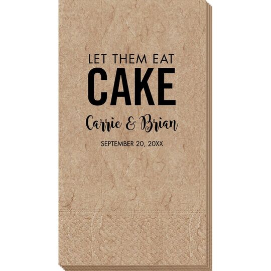 Let Them Eat Cake Bali Guest Towels