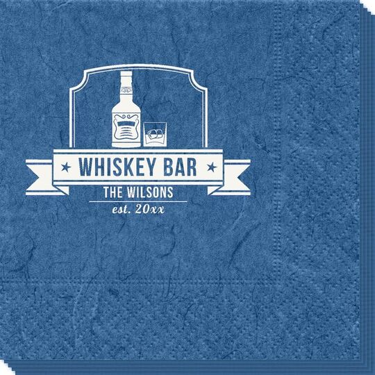 Whiskey Bar Bali Napkins