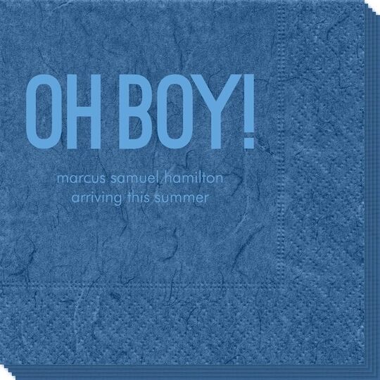 Bold Oh Boy Bali Napkins