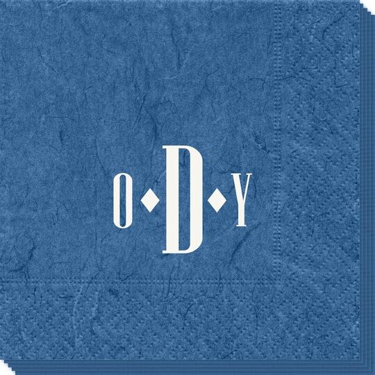 Condensed Monogram Bali Napkins