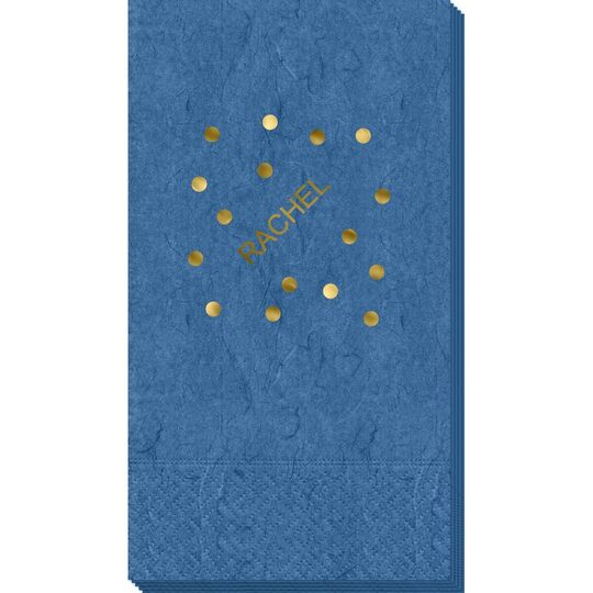 Confetti Dot Party Bali Guest Towels