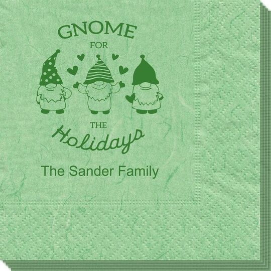 Gnome For The Holidays Bali Napkins