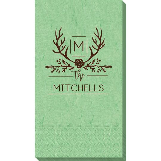 Family Antlers Bali Guest Towels