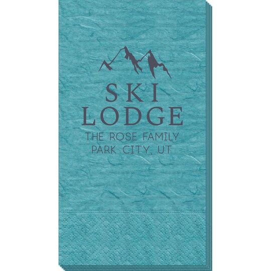 Mountain Ski Lodge Bali Guest Towels