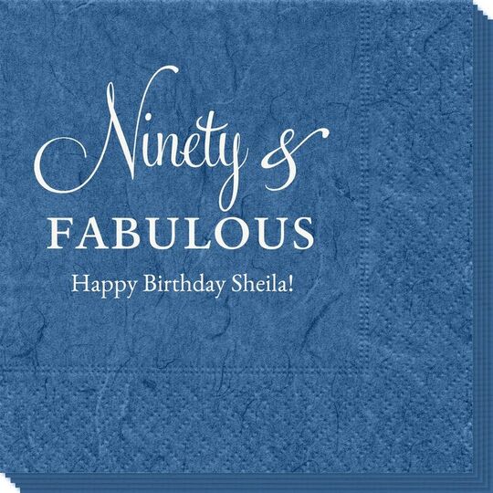 Ninety & Fabulous Bali Napkins