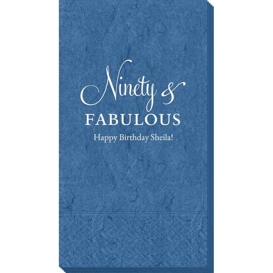 Ninety & Fabulous Bali Guest Towels