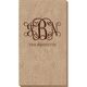 Vine Monogram with Text Bali Guest Towels Image 1 of 3