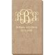 Vine Monogram with Text Bali Guest Towels Image 2 of 3
