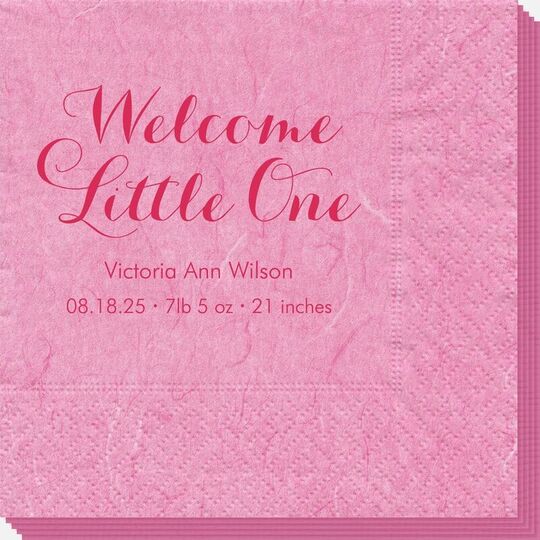 Welcome Little One Bali Napkins