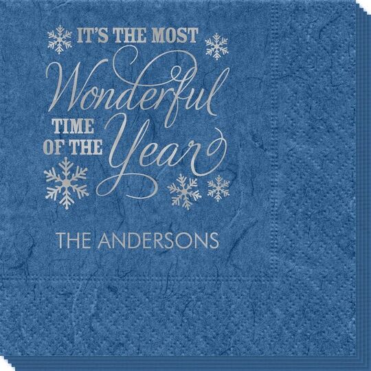 Wonderful Time of the Year Bali Napkins